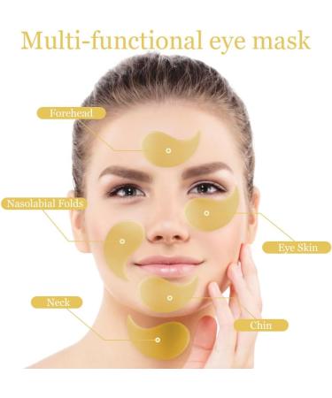 LOPHE Under Eye Patches Collagen 24k Gold Under Eye Masks for Puffy Eyes Moisturizing Under Eye Gel Pads for Dark Circles Bag Lines Improving Firm Hydrate Under Eye Patches (30 Pairs) - Buy Online on GoSupps.com