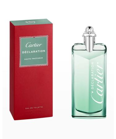 Cartier Declaration Haute Fraicheur for Men Eau De Toilette Spray 3.4 Ounce Woody Spicy 3.4 Fl Oz (Pack of 1) - Buy Online on GoSupps.com