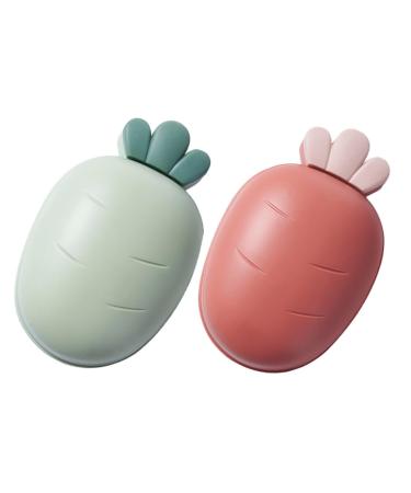 Ciieeo 2pcs Boxes Soap Box Storage Rack Pp Household