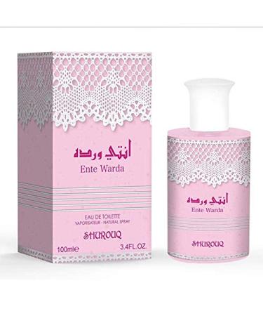 Ente Warda for Unisex EDT - Eau De Toilette 100ML (3.4 oz) | Oriental Scent with Spicy-Sweet Notes | Long Lasting Fragrance| Clean Fragrance Perfumes