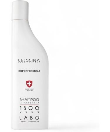 Laboratory Crescina Superfomula Shampoo for thinning hair strengthening against hair loss 1300 men 150 ml - Buy Online on GoSupps.com
