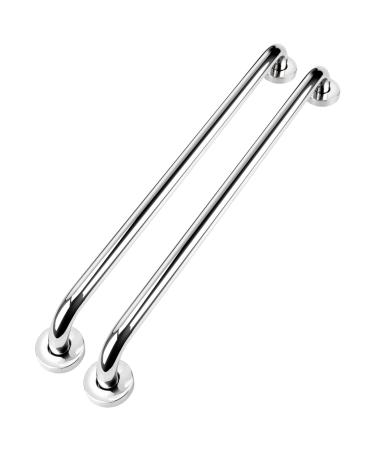 YF Bathroom Safety Grab Bar Stainless Steel (2-Pack) Shower Grab Handle Security Grab Handrail for Bathtub Shower Toilet 24 inch