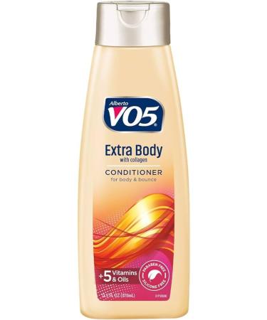 Alberto VO5 Extra Body Volumizing Shampoo & Conditioner Set | 15 oz Shampoo & 12.5 oz Conditioner | Add Volume to Hair | Bonus Loofah Sponge Included | International Shipping Available - Buy Online on GoSupps.com
