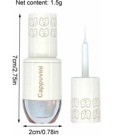 Starry Bear Bowling Liquid Eye Shadow | Liquid Bowling Eye Shadow Makeup 0.05oz Trending Makeup Shimmer Shiny Lustre Long Lasting Effect for Daily Makeup Coatuiyo - Buy Online on GoSupps.com
