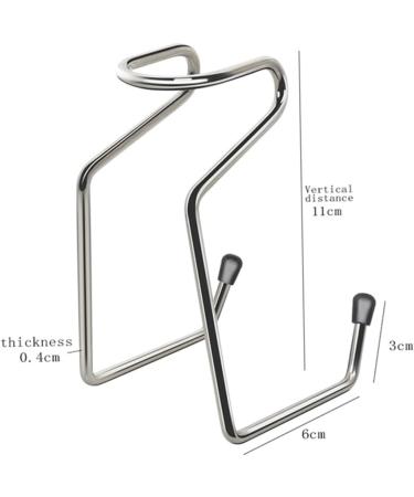 Buy Hemoton Razor Brush Stand | Drying Rack & Storage for Shaving Kits | Alloy Safety Razor Brush Holder - Buy Online on GoSupps.com