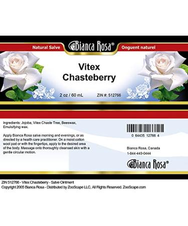 Bianca Rosa Vitex Chasteberry - Salve Ointment (2 oz ZIN: 512766) - Buy Online on GoSupps.com
