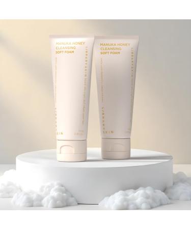 KongnapatxLablibrary | Library Skin Manuka Honey Cleansing Soft Foam Gentle Face Wash for All Skin Types 100 g / 3.3 fl oz - Buy Online on GoSupps.com