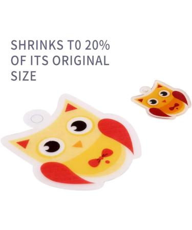 Auihiay 12 Pieces Printable Shrink Plastic Sheets for Mothers Day Gifts - 6 White and 6 Semitransparent - Creative Craft for Kids - 8.3 x 11.6 inch - Buy Online on GoSupps.com