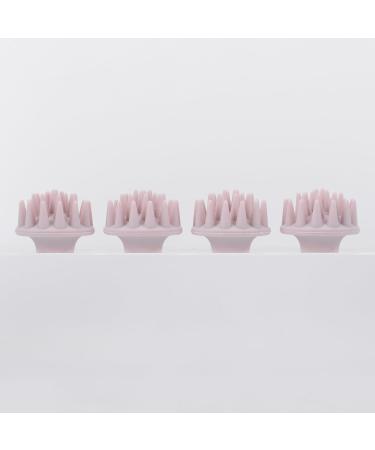 Feelsploh Electrical Scalp Massager - 8 Silicone Heads Infrared Hair Stimulator IPX7 Waterproof | Boost Hair Growth & Relaxation (Gold) - Buy Online on GoSupps.com