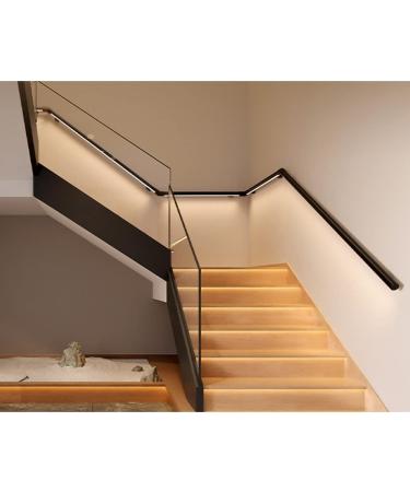 LED Handrail Complete Kit - Aluminum Handrail Grab Bar with Light - Luminous Cable Railing - Wall Mounted Safety Hand Rail Indoor Outdoor Stair Hand Railing (Color : Natural Size : 19.7"/0.5m) Black 19.7"/0.5m - Buy Online on GoSupps.com