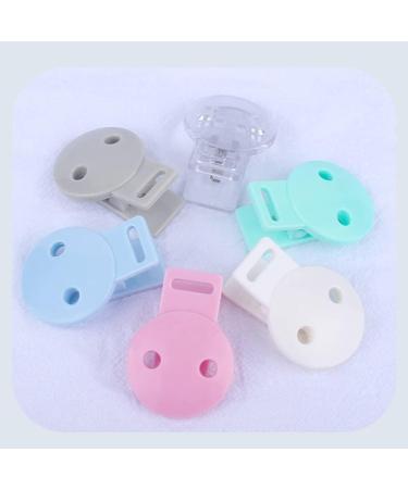 Meokro Pacifier Holder Set - 5 Plastic Holders in White/Opulent Garden - Ideal for International Shipping | Shop Now! - Buy Online on GoSupps.com