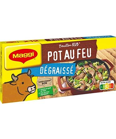 Maggi Bouillon kub pot-au-feu defatted - 12 tablets