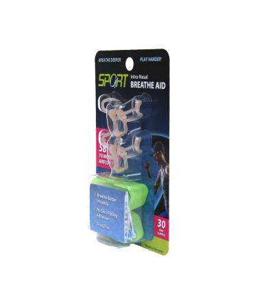 SleepRight Sport Intra-Nasal Breathe Aids: Nasal Dilator for Athletes (2-Pack) - Buy Online on GoSupps.com