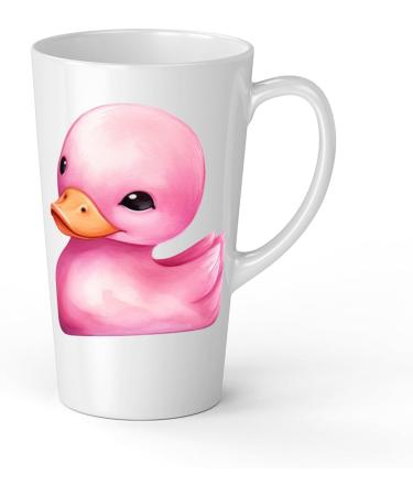 White Ceramic Kids Canard Mug - Large 483 ml Perfect for Hot Chocolate or Milk Fun and Easy to Use - Buy Online on GoSupps.com