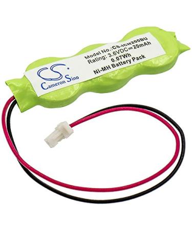 Replacement Battery for Intermec 6400 CN2B CN2 317-200-001 (20mAh) Ni-MH