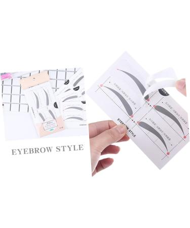 NOLITOY 2 Cosmetology Kit Eyebrow Stencils Beauty Eyebrow Card Eyebrow Stickers Card A607 Portable - Buy Online on GoSupps.com