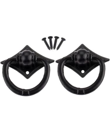 Vintage Cabinet Buttons & Drawer Handles Set - Antique Bronze 6 Pieces for Kitchen & Furniture - 42mm x 42mm - Perfect for Cabinets & Wooden Boxes - Buy Online on GoSupps.com