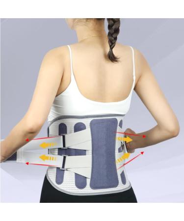 Ergonomic Back Brace for Lower Back Pain Relief - Lumbar Support Belt for Herniated Disc & Sciatica (Black XX-Large - Buy Online on GoSupps.com