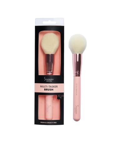 SINCERO SALON Bronzer Brush I Soft Makeup Brush Make-Up Brush for Blush Brush Rose Gold Multitasker brush
