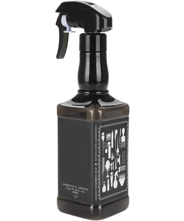 Hairdressing Spray Bottlle 500ml Plastic Hairdressing Spray Bottle Salon Barber Hair Tools Water Sprayer(Black) - Buy Online on GoSupps.com