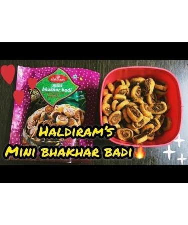 Haldiram's Mini Bhakharwadi | 200g (Pack of 2) | Popular Indian Savouries | Treat for Every Occasions | Bite Sized Snack - Buy Online on GoSupps.com