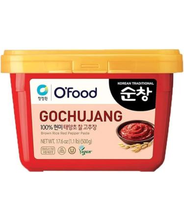 Chung Jung One Gochujang Hot Red Pepper Paste 500g - Vegan (Pack of 10) - Buy Online on GoSupps.com