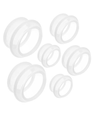 Minkissy 1 set cup cup silicone cupping massage tool Akupoint cupping glass for body relaxation and anti-cellulite facial cupping face tools household cupping