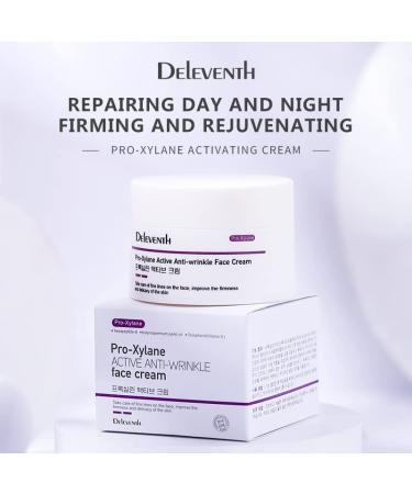 Deleventh Pro-Xylane Active Face Cream 30G - Anti-Wrinkle Anti-Aging Moisturizing Skin Repair for Youthful Radiance - Korea Brand Skincare - Buy Online on GoSupps.com