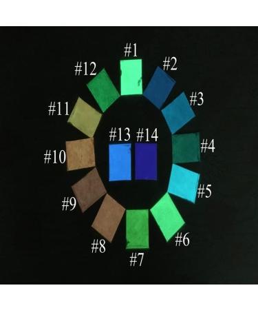 Luminous Glow in The Dark Powder Super Bright Fluorescent Powder Luminous Paint DIY Materials Noctilucent Powder 50 Grams/lot - (Color: NO 2) - Buy Online on GoSupps.com