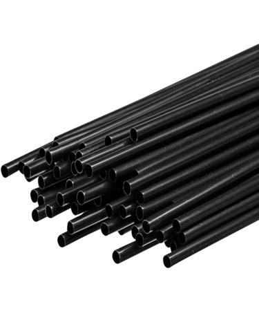 200PCS Black Flexible Drinking Straws Plastic Disposable Bendy Straws Plastic Straws Disposable Stir Sticks for Coffee & Cocktail - 7.87" x 0.23" (200PCS Black Flexible Drinking Straws) - Buy Online on GoSupps.com