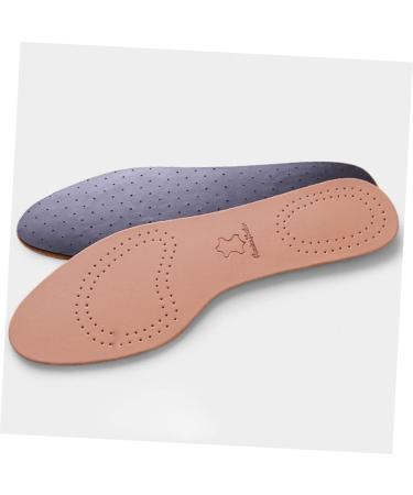 Buy Leather Arch Support Insoles - Portable Massaging Shoe Inserts for Flat Shoes - Breathable Comfort | 23.3cm - Buy Online on GoSupps.com