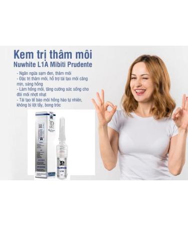 Mibiti Prudente Lip NuWhite L1A 5ml | International Shipping - Shop Now for Radiant Lips - Buy Online on GoSupps.com