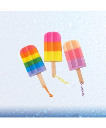 Healeved 3Pcs Ice Cream Shaped Bath Sponge Set - Shower Body Scrubber & Rubbing Towel - Random Style - Size 1 - Buy Online on GoSupps.com