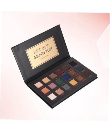 Beavorty 18 matte eyeshadow glitter eyeshadow eyeshadow eye shadow woman cosmetic tray 1 count (Pack of 1) Black - Buy Online on GoSupps.com