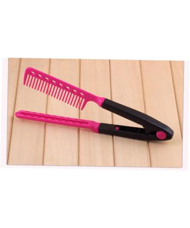 FOMIYES 3Piece Hair Straightener Comb VShaped Brush Cordless For Styling Teaser For Fine Hair Portable Brush For Women And Men - Buy Online on GoSupps.com