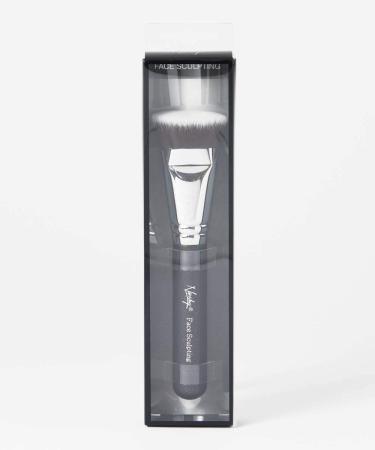 Nanshy Face Sculpting Flat Contour Brush - Vegan & Cruelty-Free - Onyx Black - Buy Online on GoSupps.com