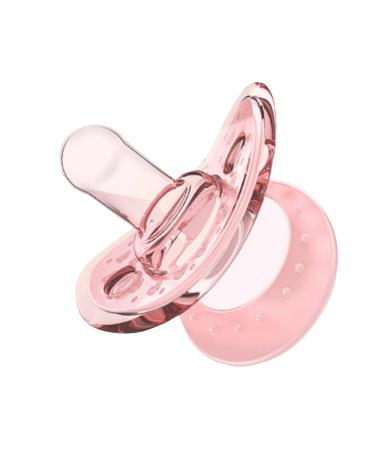 Sunaomni mam dummies baby silicone pacifier multifunctional breastfed babies pacifiers newborn pacifier baby supplies for newborns toddlers 1 piece pink
