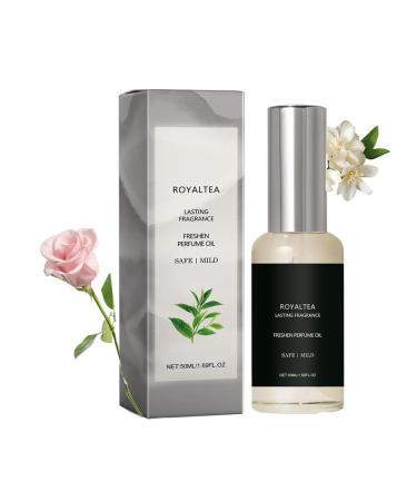 Aromatic Tea Blend Perfume Oil (Floral) - Layered Scent Elegant Romantic Vibe Easy to Use(2pcs) 1 Fl Oz (Pack of 1)