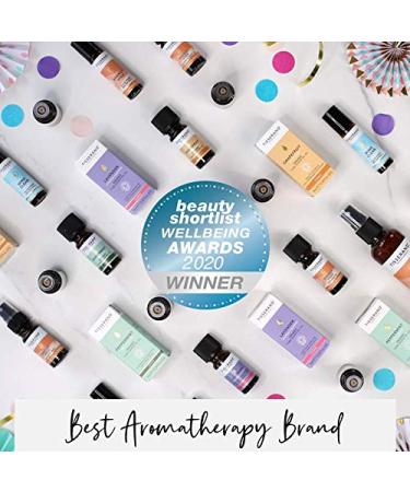 Tisserand Chamomile Roman Organic Essential Oil 0.33 oz - Pure Natural Aromatherapy Oil for Relaxation & Wellbeing - Buy Online on GoSupps.com