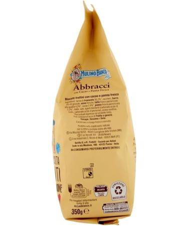  Italian Gourmet E.R. Italian Gourmet Biscuits Abbracci 12 x 350 g | Cocoa Dough Mix and Cream Dough | Ideal for Breakfast and Coffee | Palm Oil Free | Family Supplies + Italian Gourmet - Buy Online on GoSupps.com