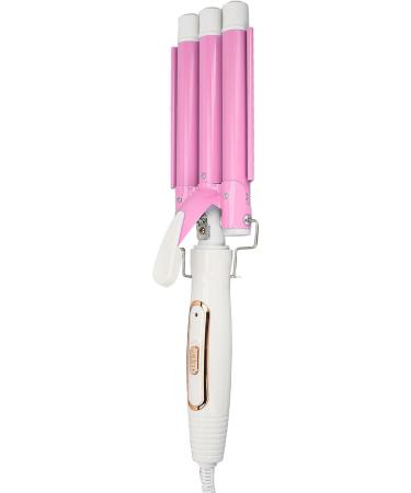 Buy 3-Barrel Hair Curling Iron - Adjustable Temp Dual Use for Salon & Home Styling - International Shipping Available - Buy Online on GoSupps.com