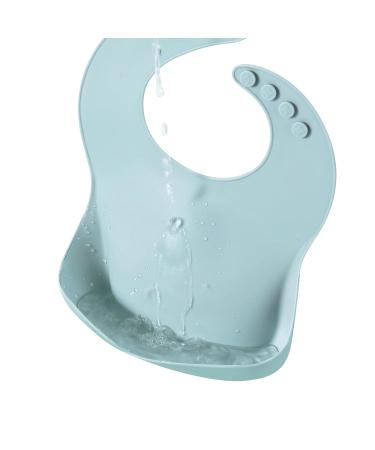 Pandaear 3 Silicone Bib for Girls | Waterproof Adjustable Silicone Baby Bib with Food Catching Pocket | Washable & Durable - Buy Online on GoSupps.com