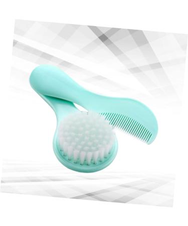 STAHAD Newborn Bath Kit - Baby Toddler Friendly Hair Accessories Set with Comb, Brush, and Massage Bristles - Safe and Easy Plastic Bathing Tools - Buy Online on GoSupps.com