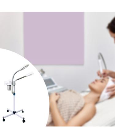 Oshhni Stand Facial Steamer Mist Face Steamer with 5x LED Magnifying Lamp 2 in 1 Steamer for SPA Salon - Buy Online on GoSupps.com