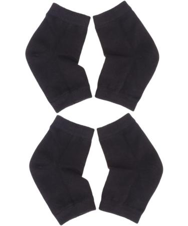DOITOOL 4 Pairs Ankle Socks Heel Sleeves Toeless Spa Socks Stocking Stuffers for Guys Feet Cream Heel Protector Socks Heel Anti-Crack Socks Casual Socks Men and Women Moisturizing - Buy Online on GoSupps.com