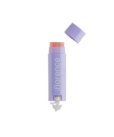florence by mills Oh Whale! Lip Balm Clear 0.15 oz/ 4.5g Rose