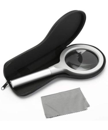 Glass with 12 LED Lights 3X Handheld Illuminated Magnifier Super High Clarity Lightweight 90mm Distortion-Free Illuminated Magnifier with Glass Lens Made in China - Buy Online on GoSupps.com
