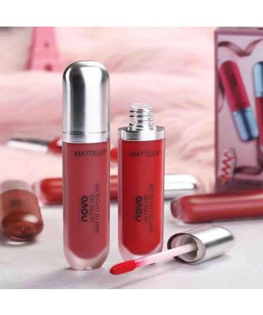  TANOOS Creamy Ice Cream Velvet Lip Glaze Creamy Ice Cream Velvet Lip Waterproof and Moisturizing Lip Gloss Long Lasting And Waterproof Lip Gloss Lipstick - Buy Online on GoSupps.com