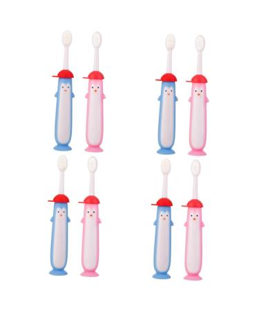 Beavorty 8 Pcs Toothbrush Kids Accessories PP Daily Use Travel