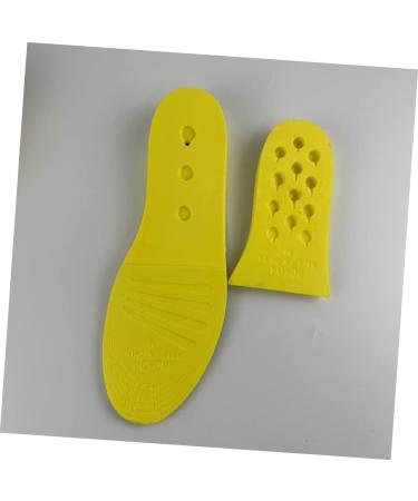 Buy Gatuida PU Insoles - Height Increase Inserts Shoe Lifts & Comfortable Shoe Pads for Women | Cuttable Design Black & Yellow - Buy Online on GoSupps.com